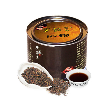 国茶天下秀普洱茶128 云南黑茶（熟）100g 1图片