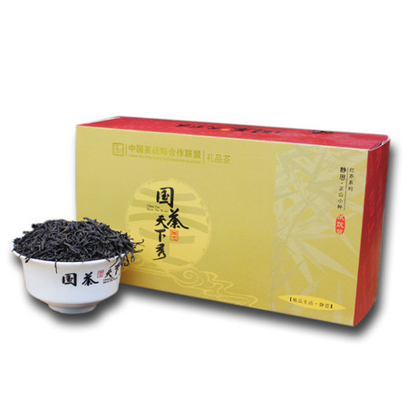 国荼天下秀  正山小种100g 盒装 红茶 茶叶