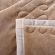 逸轩家纺 加厚双层绒毯子办公室沙发法兰绒盖毯休闲素色贝贝绒毯200*230