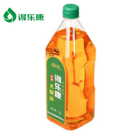 得乐康1.5L特制米糠油稻米油植物油烹饪炒菜粮油食用油图片