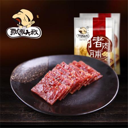 飘零大叔经典猪肉脯100g新鲜烤制靖江特产肉香扑鼻图片