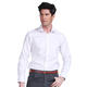  Lesmart2莱斯玛特 秋季新品韩版白色衬衣男装时尚修身男士长袖衬衫潮男 SL136112
