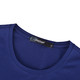 LESMART 莱斯玛特男士时尚圆领短袖t恤夏季新品潮流logo印章 清爽纯色T恤TH17008
