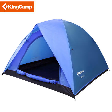 KingCamp康尔帐篷户外露营三人双层防风防水三季帐篷 包邮 KT3073图片