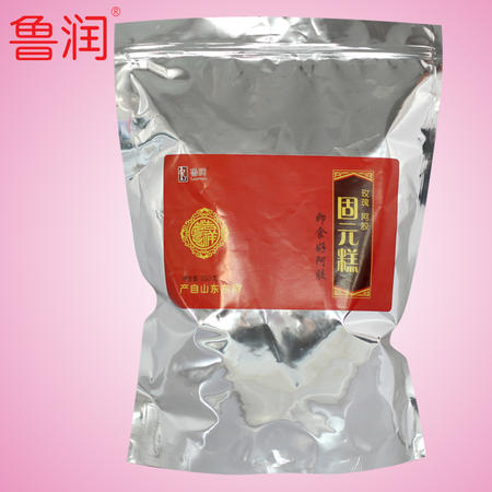 鲁润玫瑰阿胶固元糕 补气补血 玫瑰味 750g 包邮