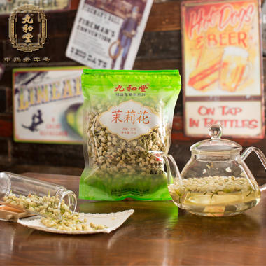 九和堂 精选花草茶 浙江金华 特级茉莉花苞茶 50g/袋图片