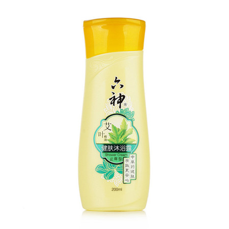 六神  艾叶健肤沐浴露（止痒型）200ml