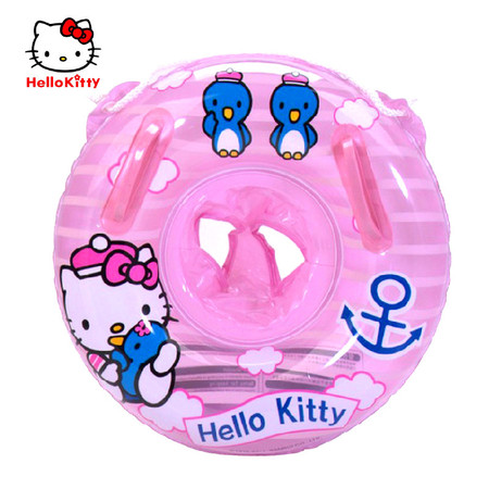 HELLO KITTY 凯蒂猫儿童水上游泳座圈婴幼儿救生圈 夏季新品