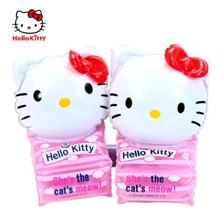 HELLO KITTY 男女童冰爽之立体卡通手臂圈儿童游泳圈 夏季新品