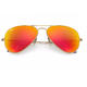 Ray-Ban 雷朋 砂金框橘红膜  意大利 男女通用款 太阳眼镜 RB3025-112/69-58