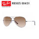 Ray-Ban 雷朋 合金框时尚渐变 代表者系列太阳镜 RB3025-004/51-62