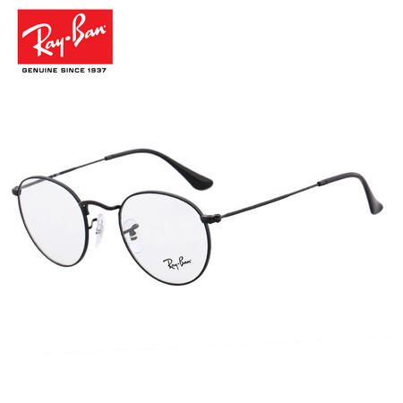 RayBan 雷朋眼镜框亚洲定制 黑色全框板材RX3447V 2503 男女近视眼镜架图片