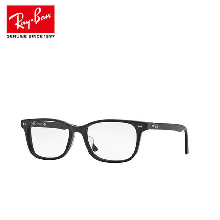 ayBan 雷朋眼镜框亚洲定制 黑色全框板材 男女近视眼镜架 RX5306D 2477图片