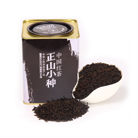 中茶蝴蝶牌 红茶 茶叶 正山小种200g/罐 传统红茶工艺的传承者 中粮荣誉出品图片