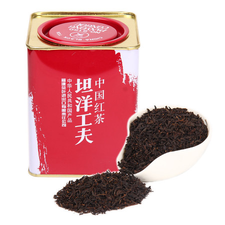 中茶蝴蝶牌 茶叶 一级功夫红茶 坦洋工夫200g/罐 出口明星 中粮荣誉出品图片