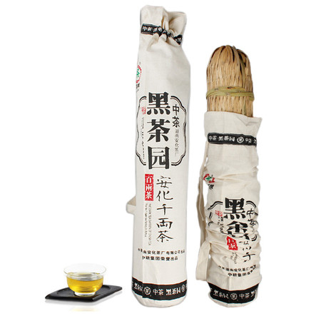 中茶黑茶园 安化黑茶 2011年百两茶3.625公斤/根*6/箱（赠精美礼袋）图片