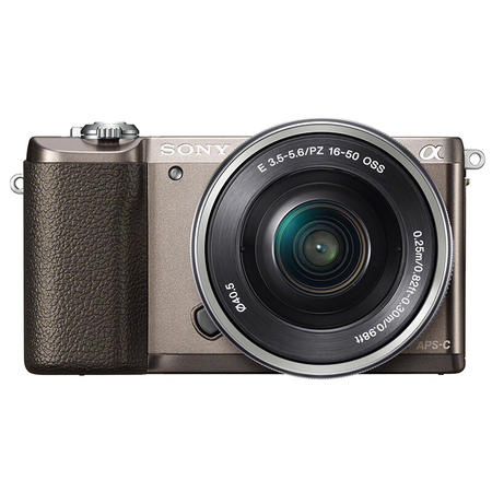 索尼（SONY）a5100/ILCE-5100L 微单单镜套机（E PZ 16-50mm）棕色图片