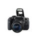 佳能（Canon）EOS 750D 单反套机（18-55mm） 黑色