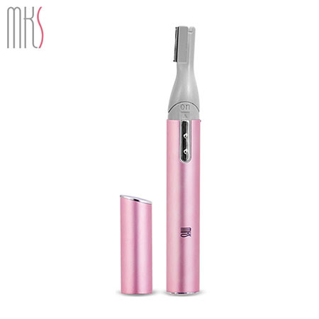 美克斯（MKS）电动修眉刀 美容仪器家用不伤肌肤 刀头角度可调节 NV8618