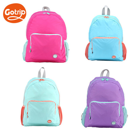 GOTRIP双肩包新款韩版背包时尚休闲户外旅行背包迷你书包（颜色随机） 4001图片