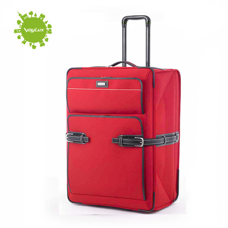 Voylux伯勒仕 Retro复古都会 红色24寸可折叠旅行箱拉杆箱行李箱