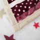 优然之家家纺URAN  超柔卡通加厚亲肤毯毛毯毯子-北欧的星星150*200cm