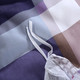 优然之家家纺URAN 1.8米床全棉斜纹环保四件套 套件-畅想时光 蓝