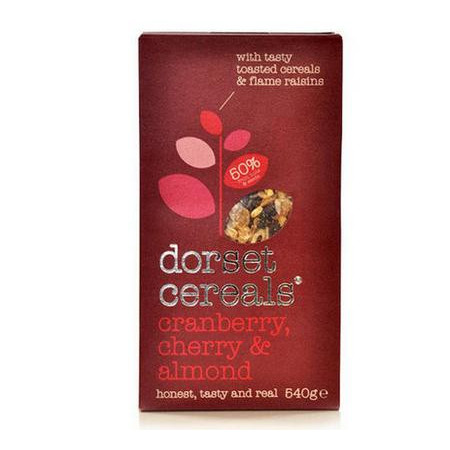 英国进口皇室御用多赛特谷dorset cereals蔓越莓樱桃扁桃仁麦片图片