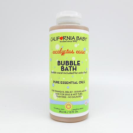 现货美国California Baby加州宝宝桉树泡泡浴 沐浴乳 沐浴液384ml