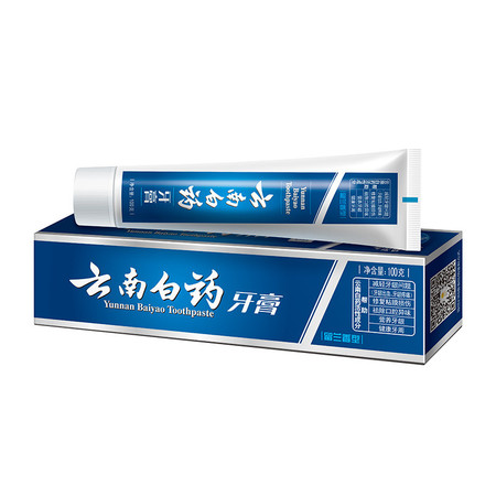 云南白药牙膏(留兰香)100g图片