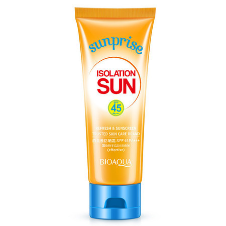 泊泉雅防晒霜防水隔离霜SPF45PA+++图片