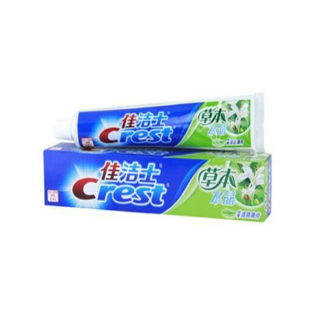 包邮佳洁士/CREST 草本水晶牙膏90g