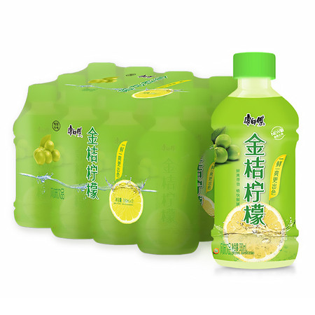 康师傅 金桔柠檬330ml*7瓶图片