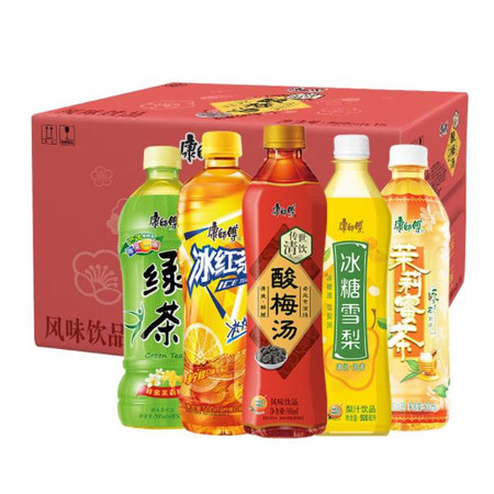 康师傅 冰红茶500ml*5瓶