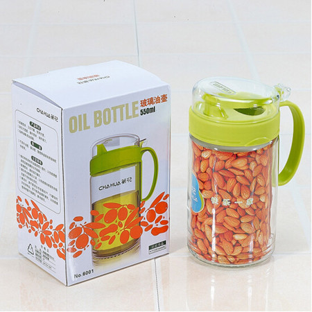 茶花CHAHUA 玻璃油壶550ml 6001图片