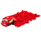 Zoobies迪士尼毛绒玩具抱枕睡毯三合一  赛车汽车总动员玩具DY101