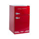 Nostalgia Electrics 家用电冰箱RRF325钢铁红色双开门冷美国品牌