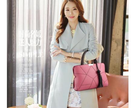 女包2017新款包包女韩版定型甜美时尚女包斜挎单肩手提包图片