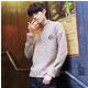 秋冬季男士毛衣韩版男装半高领线衣打底针织衫加厚青年学生外套潮