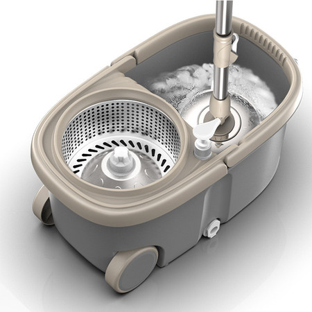 利临M5双驱动手压自动甩干地拖桶拖布桶旋转家用送原装替换头图片