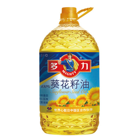 多力葵花籽油5L（非转基因）图片