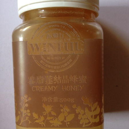 酝蜂行500g雪脂莲结晶蜂蜜 获欧美有机认证