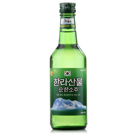 韩国原装进口汉拿山烧酒360ml 19%vol图片