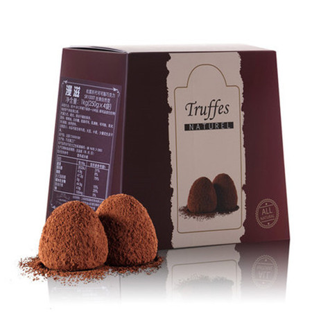 内瑞雅 法国进口零食漫滋丝滑自然法国松露巧克力礼盒1000g（代可可脂）图片