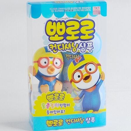 韩国PORORO 宝露露 小企鹅 儿童洗发露400ml 送捏捏水枪图片