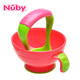 Nuby美国/努比婴儿研磨器宝宝蔬果泥食物研磨碗手动辅食碗料理器颜色随机