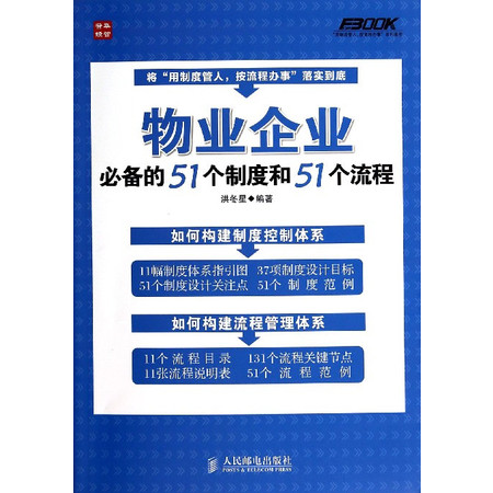 物业企业必备的51个制度和51个流程(用制度管人按流程办事图片