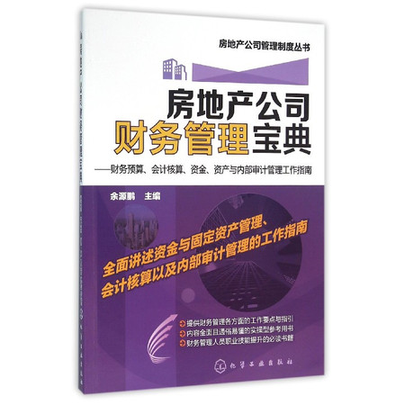 房地产公司财务管理宝典--财务预算会计核算资金资产与内部审图片