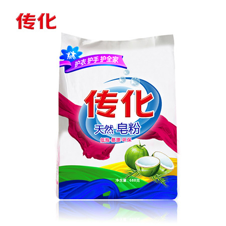 传化 35g*4袋天然皂粉 低泡 易漂 环保