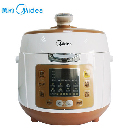 美的/MIDEA 12PSS505A晶香系列韩式 智能调压电压力锅5L图片